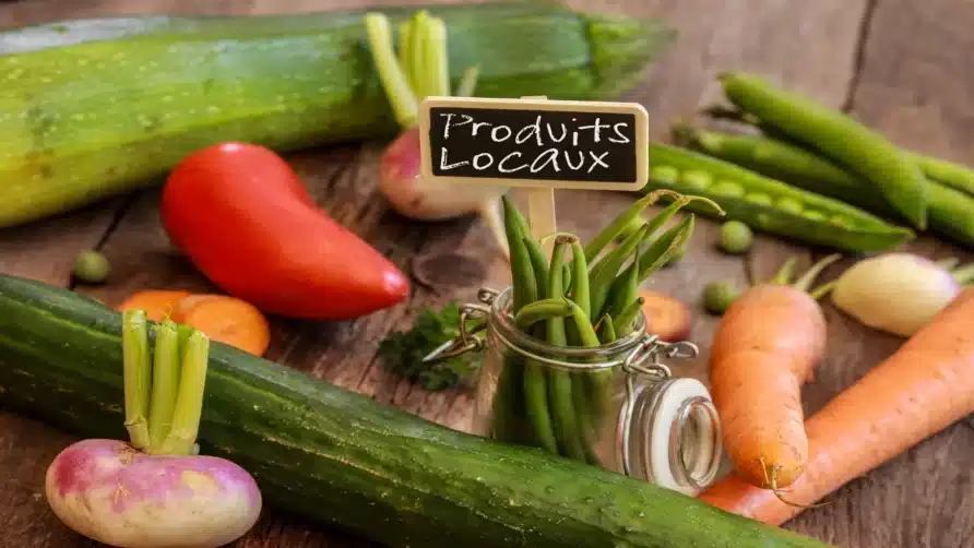 Des légumes locaux