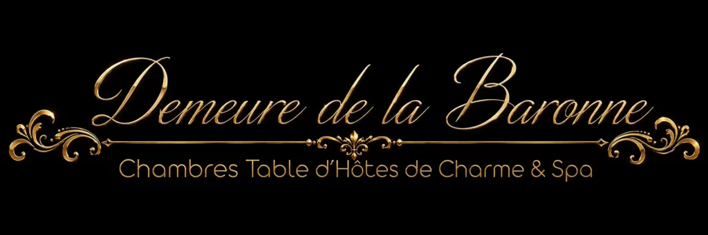 Logo écriture love room Demeure de la Baronne