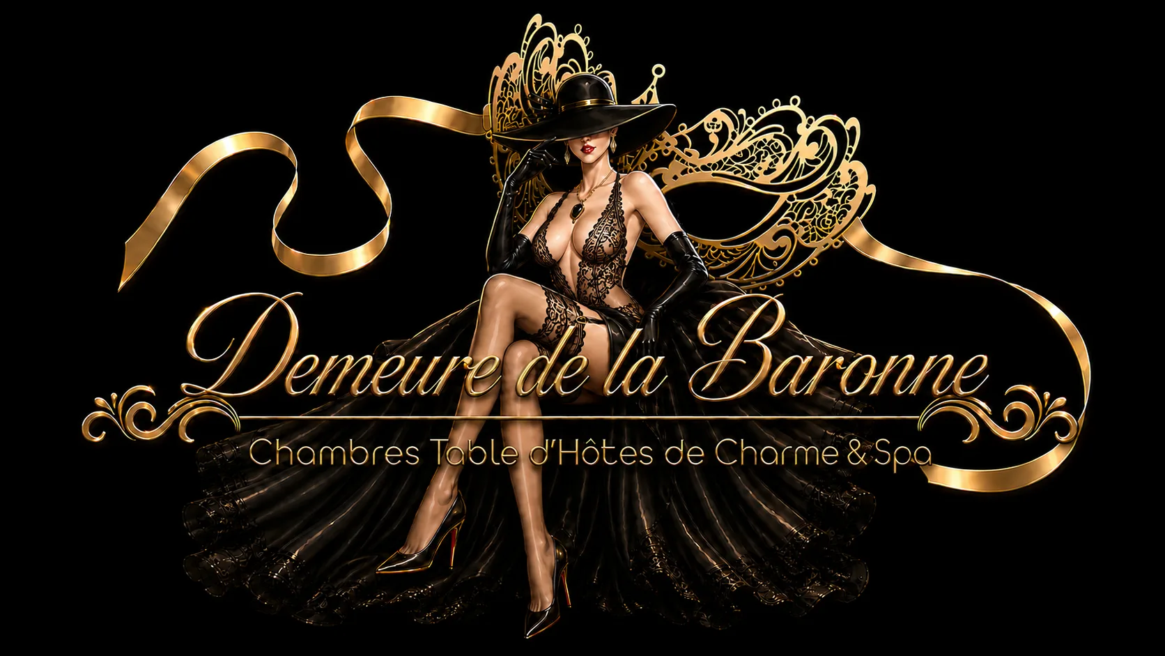 Logo Demeure de la Baronne Chambre romantique dans le Gard