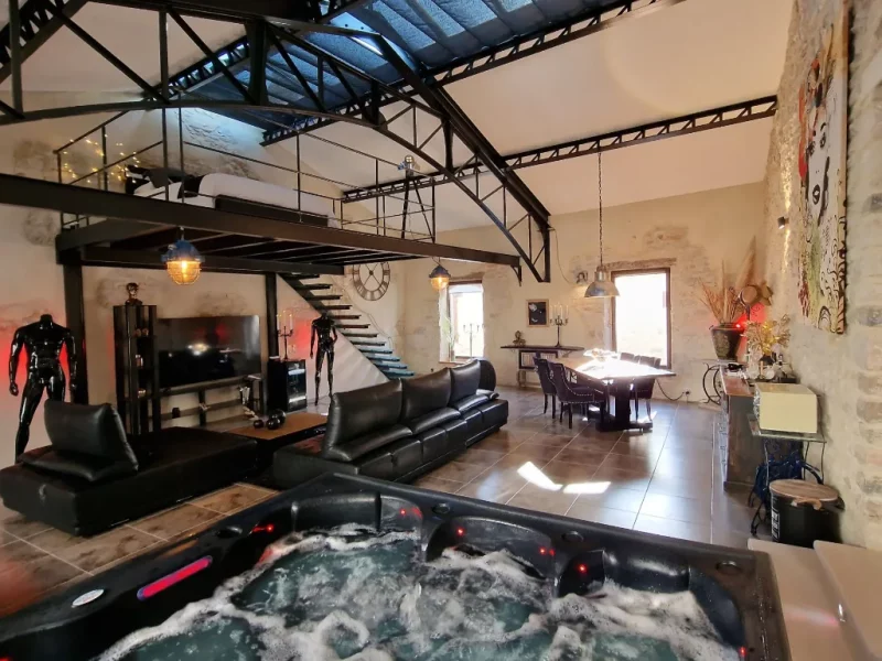 Vue d'ensemble de la suite l'Atelier du Marquis