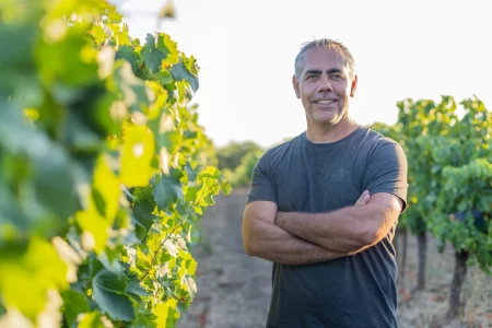 Producteur de raisin et vin, viticulteur de la région